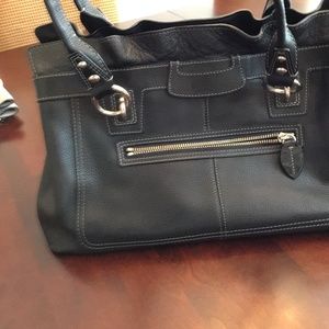 Coach leather purse